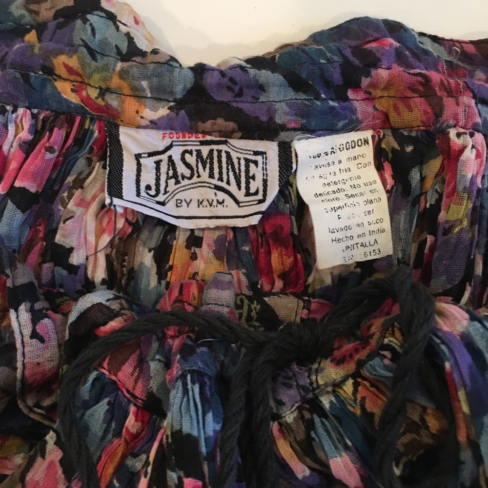 Vintage Floral Maxi Skirt - Picture 2 of 2